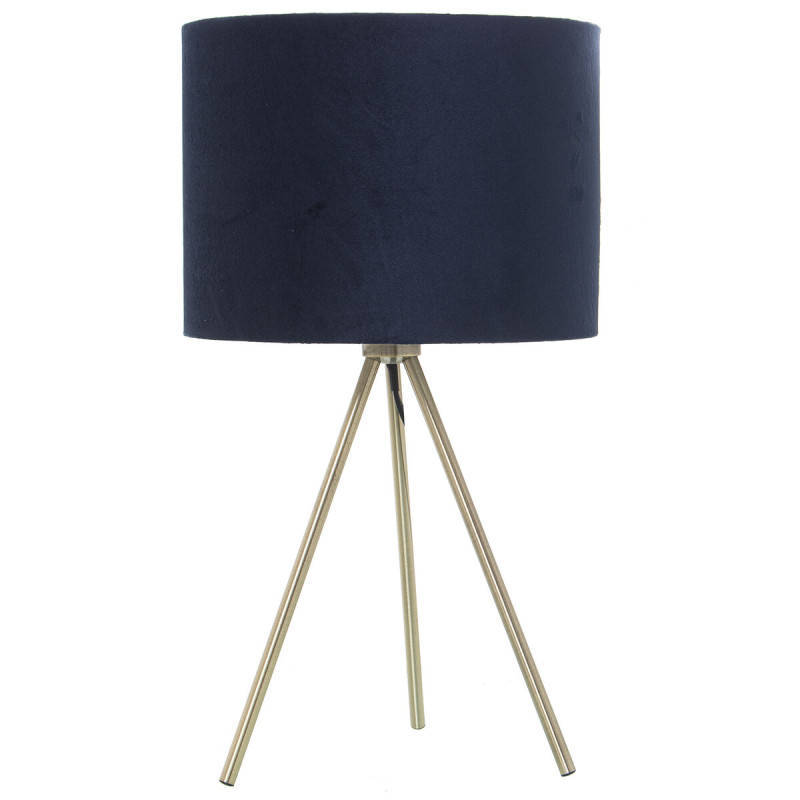 Lámpara de mesa Alexandra House Living Azul Multicolor Metal 40 W 24 Lámpara de mesa Alexandra House Living Azul Multicolor Metal 40 W 24