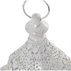 Lámpara de mesa Alexandra House Living Blanco Metal 40 W 26 x 37 x 26
