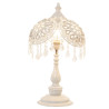 Lámpara de mesa Alexandra House Living Blanco Metal 40 W 35 x 60 x 35