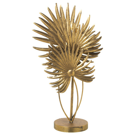 Lámpara de mesa Alexandra House Living Oro Dorado Metal 60 W 38 x 65