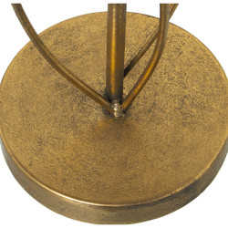 Lámpara de mesa Alexandra House Living Oro Dorado Metal 60 W 38 x 65