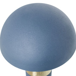Lámpara de mesa Alexandra House Living Azul Dorado Metal 25 W 31 x 40