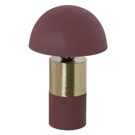 Lámpara de mesa Alexandra House Living Rosa Dorado Metal 25 W 20 x 33
