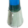 Lámpara de Lava Alexandra House Living Azul Blanco Metal 11 x 39 x 11