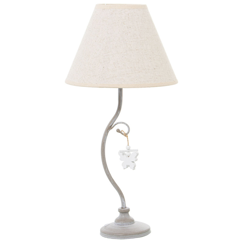 Lámpara de mesa Alexandra House Living Blanco Metal 40 W 23 x 48 x 23 Lámpara de mesa Alexandra House Living Blanco Metal 40 W 23 x 48 x 23