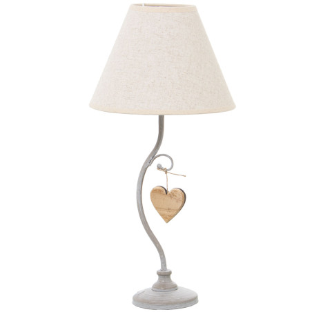 Lámpara de mesa Alexandra House Living Blanco Metal 40 W 23 x 48 x 23