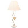 Lámpara de mesa Alexandra House Living Blanco Metal 40 W 23 x 48 x 23
