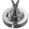 Lámpara de mesa Alexandra House Living Multicolor Plateado Metal 40 W