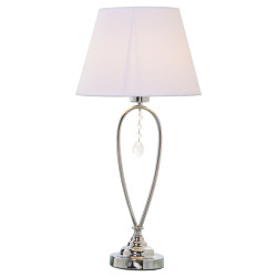 Lámpara de mesa Alexandra House Living Multicolor Plateado Metal 40 W