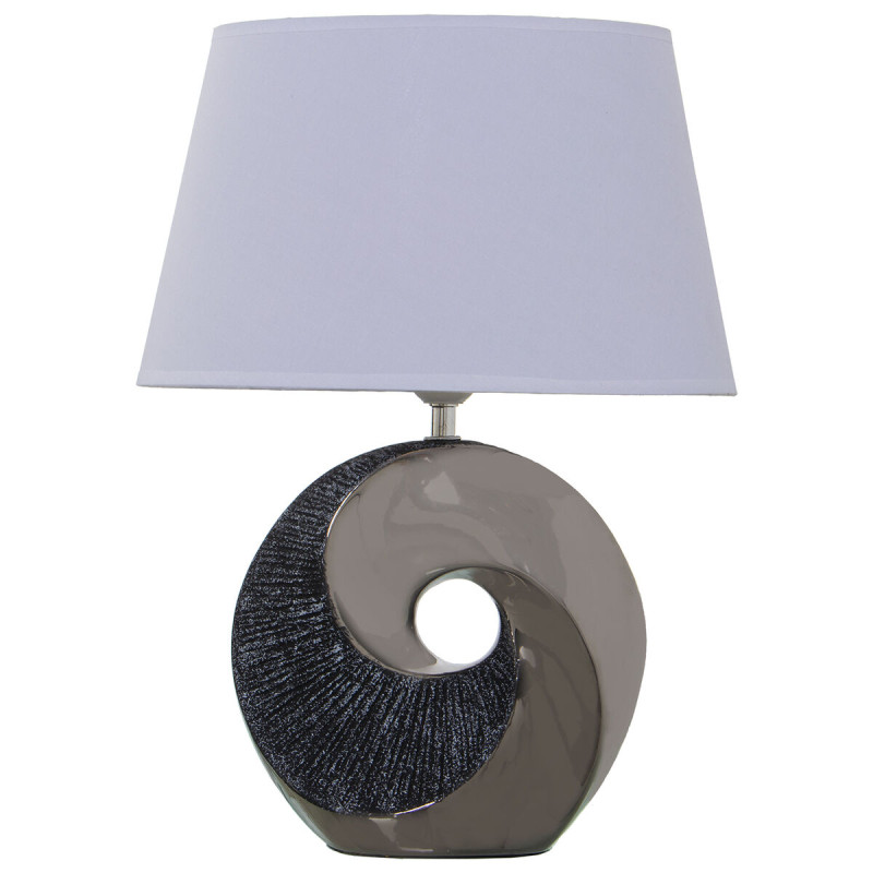 Lámpara de mesa Alexandra House Living Negro Gris Multicolor Plateado Lámpara de mesa Alexandra House Living Negro Gris Multicolor Plateado
