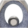 Lámpara de mesa Alexandra House Living Negro Gris Multicolor Plateado