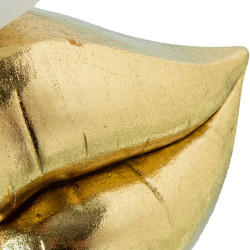 Lámpara de mesa Alexandra House Living Oro Dorado Acrílico Plástico