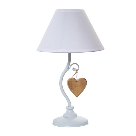Lámpara de mesa Alexandra House Living Blanco Metal 40 W 20 x 34 x 20