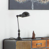 Flexo/Lámpara de escritorio Alexandra House Living Negro Metal 15 x 5