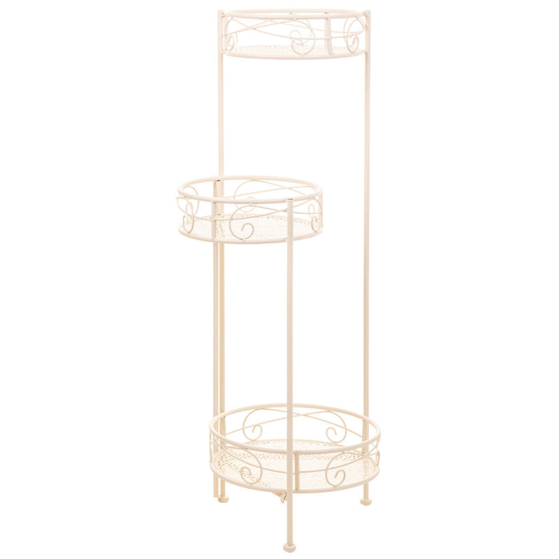 Soporte para Maceta Alexandra House Living Blanco Metal Hierro 25 x 15