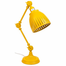 Flexo/Lámpara de escritorio Alexandra House Living Amarillo Metal 13