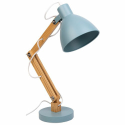 Flexo/Lámpara de escritorio Alexandra House Living Azul Metal 16 x 55