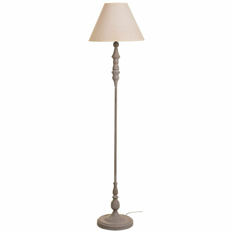 Lámpara de Pie Alexandra House Living Blanco Gris 220-240 V 38 x 154