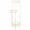 Soporte para Maceta Alexandra House Living Blanco Metal Hierro 25 x 15