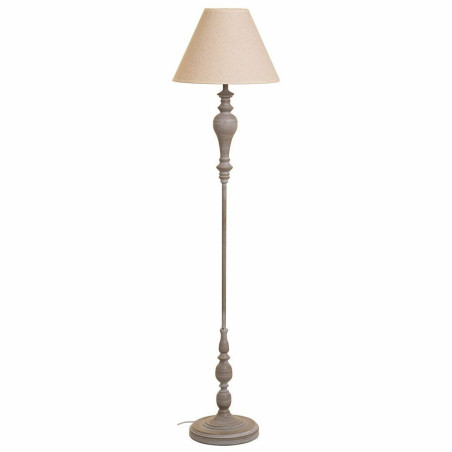 Lámpara de Pie Alexandra House Living Blanco Gris 220-240 V 38 x 155