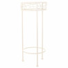Soporte para Maceta Alexandra House Living Blanco Metal Hierro 28 x 12