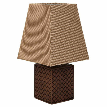 Lámpara de mesa Alexandra House Living Marrón Poliresina 220-240 V 1