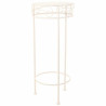Soporte para Maceta Alexandra House Living Blanco Metal Hierro 28 x 12