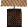 Lámpara de mesa Alexandra House Living Marrón Poliresina 220-240 V 1