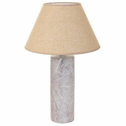Lámpara de mesa Alexandra House Living Plata Poliresina 220-240 V 14