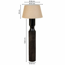 Lámpara de Pie Alexandra House Living Marrón 220-240 V 20 x 128 x 20