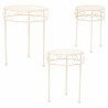 Soporte para Maceta Alexandra House Living Blanco Metal Hierro 30 x 12