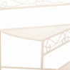 Soporte para Maceta Alexandra House Living Blanco Metal Hierro 25 x 37