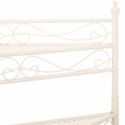 Soporte para Maceta Alexandra House Living Blanco Metal Hierro 25 x 37