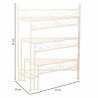 Soporte para Maceta Alexandra House Living Blanco Metal Hierro 25 x 37