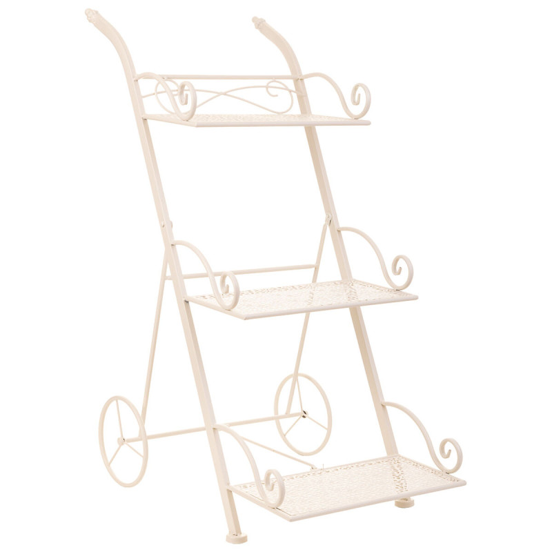 Soporte para Maceta Alexandra House Living Blanco Metal Hierro 25 x 32 Soporte para Maceta Alexandra House Living Blanco Metal Hierro 25 x 32