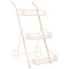 Soporte para Maceta Alexandra House Living Blanco Metal Hierro 25 x 32