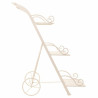 Soporte para Maceta Alexandra House Living Blanco Metal Hierro 25 x 32