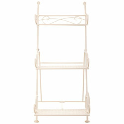Soporte para Maceta Alexandra House Living Blanco Metal Hierro 25 x 32