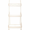 Soporte para Maceta Alexandra House Living Blanco Metal Hierro 25 x 32
