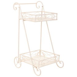Soporte para Maceta Alexandra House Living Blanco Metal Hierro 23 x 65