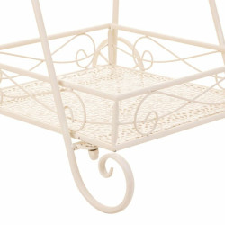 Soporte para Maceta Alexandra House Living Blanco Metal Hierro 23 x 65
