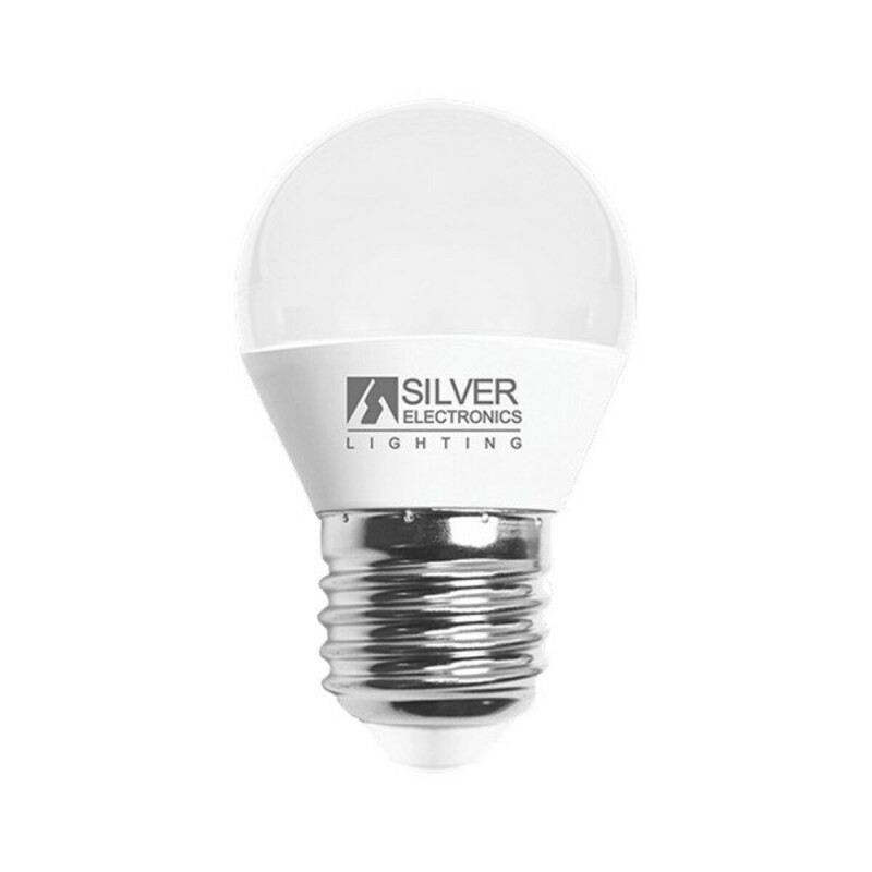 Bombilla LED Esférica Silver Electronics 960727 E27 7W Bombilla LED Esférica Silver Electronics 960727 E27 7W