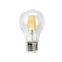 Bombilla LED Esférica Silver Electronics 1980627 E27 6W 3000K A++ (Lu