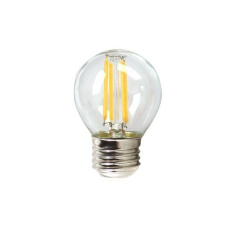 Bombilla LED Esférica Silver Electronics 1960327 E27 4W 3000K A++ (Lu