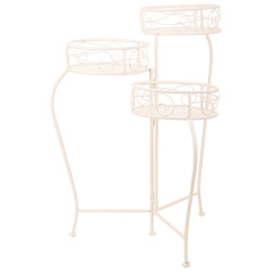Soporte para Maceta Alexandra House Living Blanco Metal Hierro 34 x 76