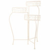 Soporte para Maceta Alexandra House Living Blanco Metal Hierro 34 x 76