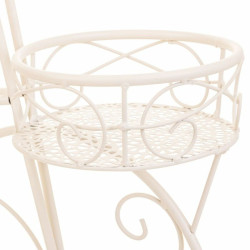 Soporte para Maceta Alexandra House Living Blanco Metal Hierro Bicicle