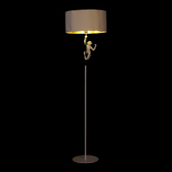 Lámpara de Pie DKD Home Decor 8424001827312 44 x 44 x 166 cm Negro Do