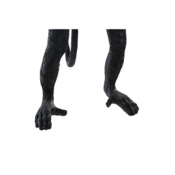 Lámpara de mesa DKD Home Decor 31 x 34 x 55 cm Negro Blanco Resina 22