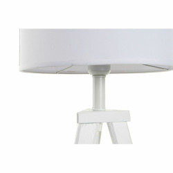 Lámpara de mesa DKD Home Decor 8424001807918 Madera Blanco 220 V 50 W